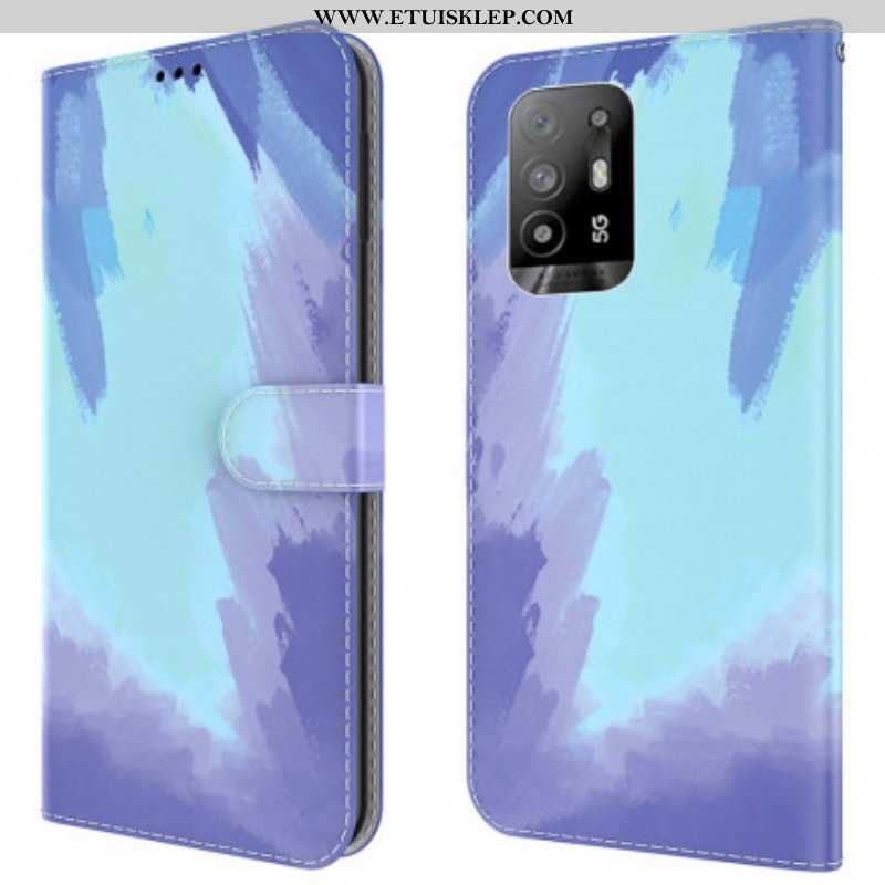 Etui Folio do Oppo A94 5G Akwarela